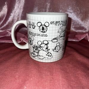 Mickey mouse mug. Don Towley sketch design